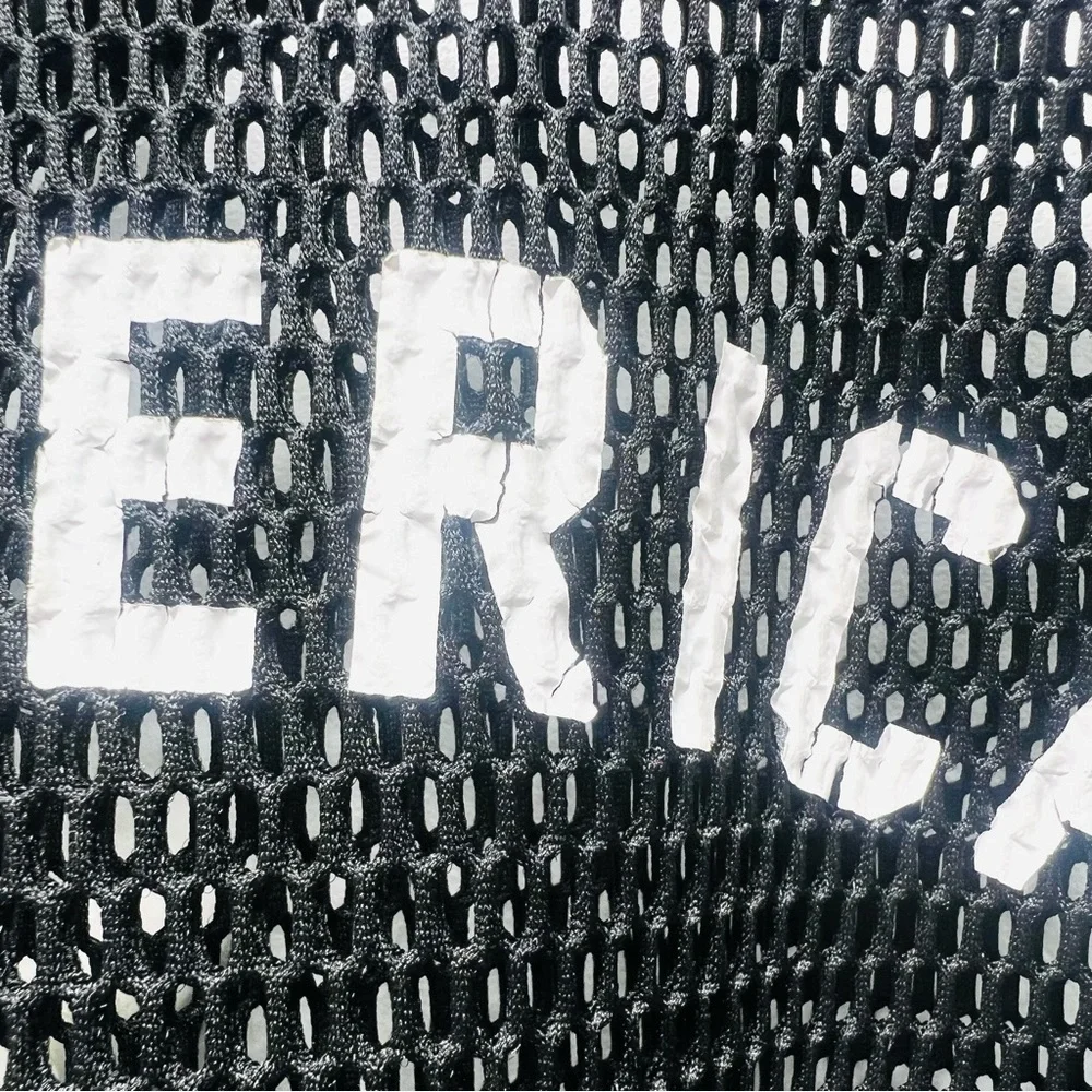 GOOD AMERICA Warrior Mesh Cover Up Workout Top Oversized Short Sleeve Medium